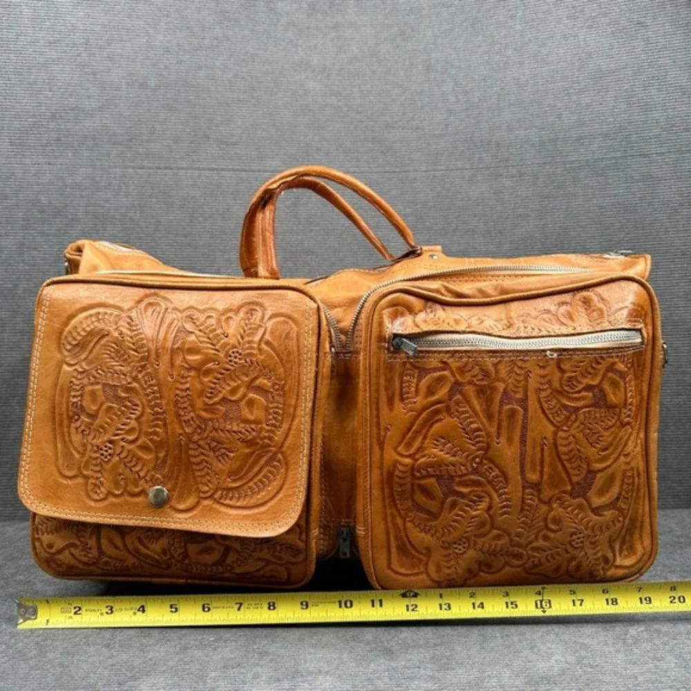 Handmade vintage leather